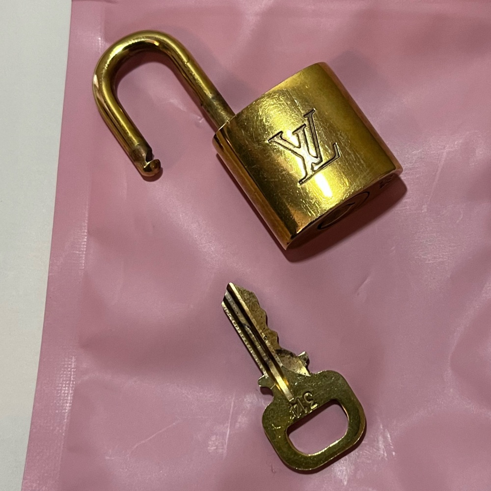 Louis Vuitton Gold Key and Card Holder